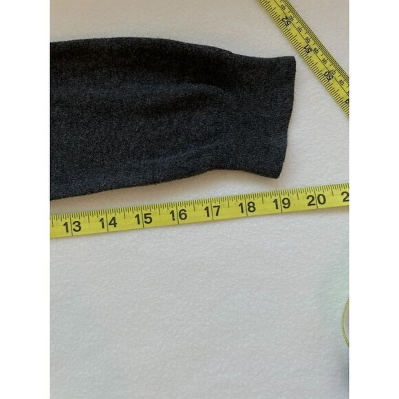 Old Navy Longline Cardigan Sweater Open Front Extra Long Gray Size Women's Large - Picture 11 of 12